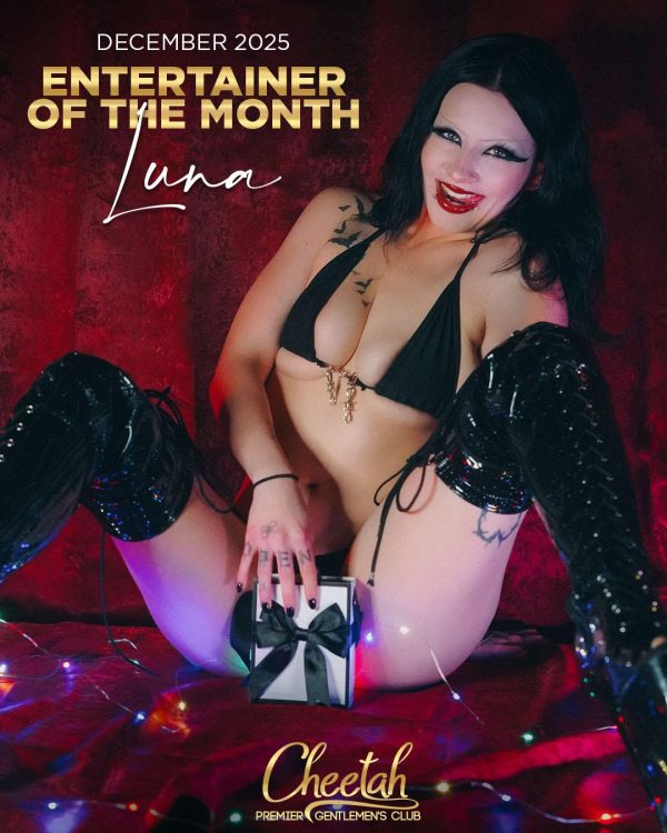 December Entertainer of the Month Luna